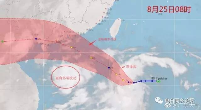 最新预警！帕卡台风行踪追踪，最新预报信息速览